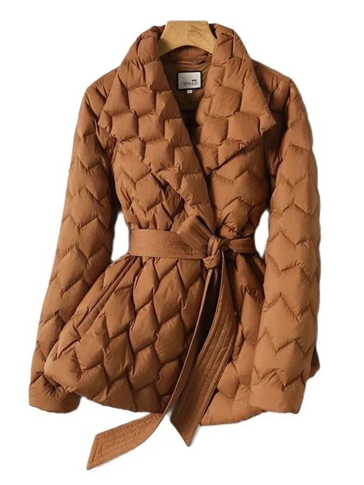 Françoise | Manteau Matelassé Élégant