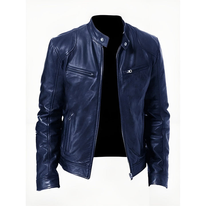 Ludo™ | Veste en cuir décontractée – Style intemporel, élégance robuste