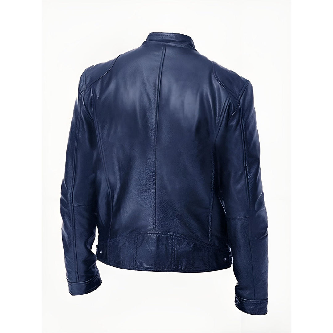 Ludo™ | Veste en cuir décontractée – Style intemporel, élégance robuste