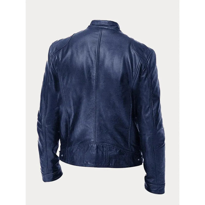 Ludo™ | Veste en cuir décontractée – Style intemporel, élégance robuste