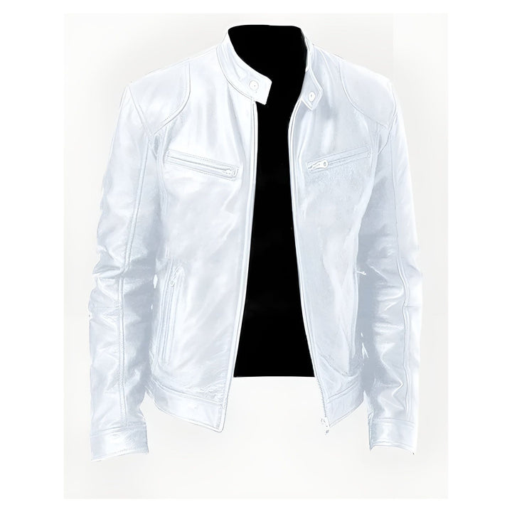 Ludo™ | Veste en cuir décontractée – Style intemporel, élégance robuste