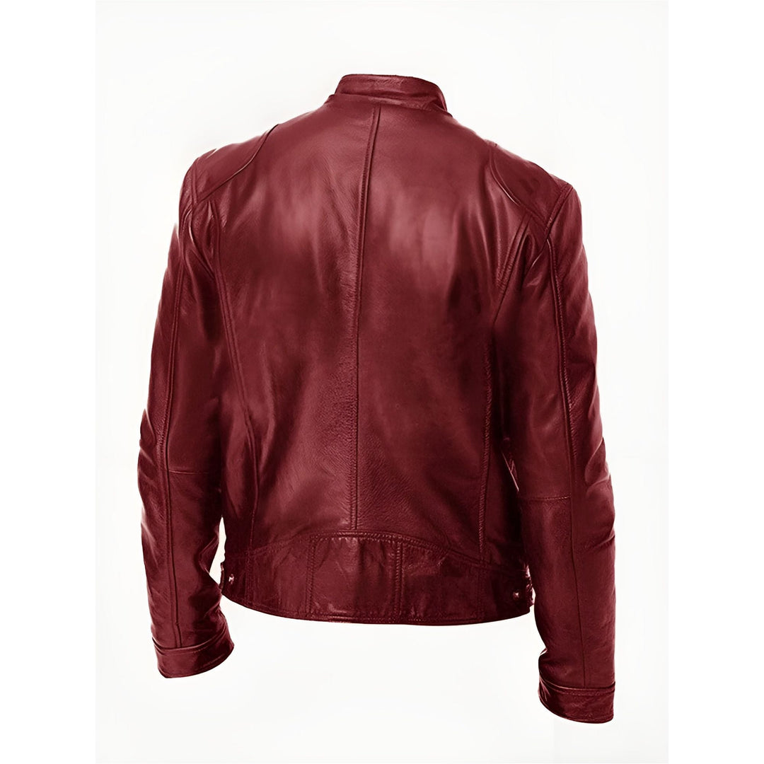 Ludo™ | Veste en cuir décontractée – Style intemporel, élégance robuste