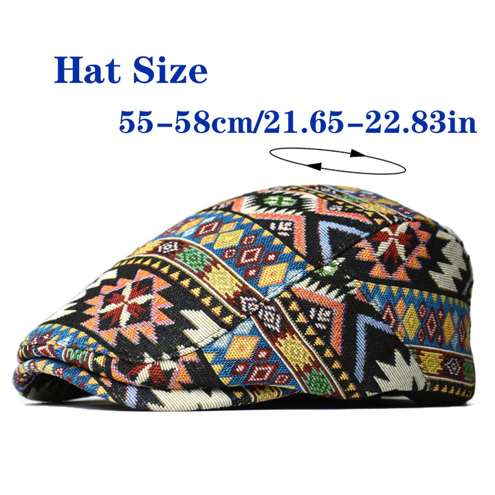 Fleur De Luxe - Casquette Béret Tapisserie