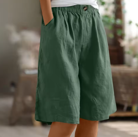 Fleur De Luxe - Short Ample en Coton