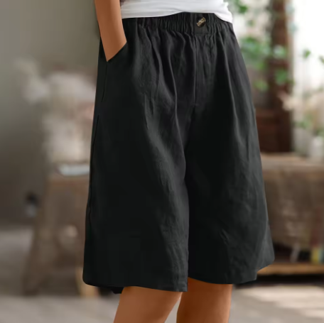 Fleur De Luxe - Short Ample en Coton