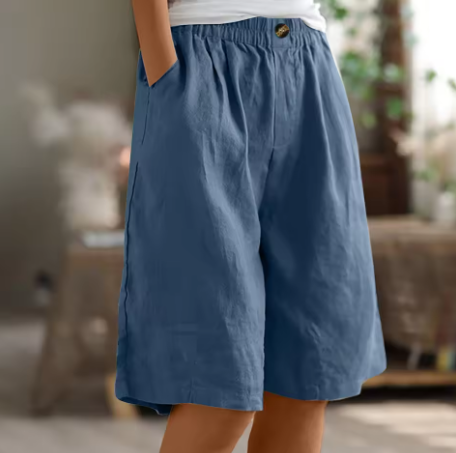 Fleur De Luxe - Short Ample en Coton