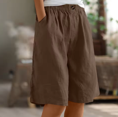 Fleur De Luxe - Short Ample en Coton