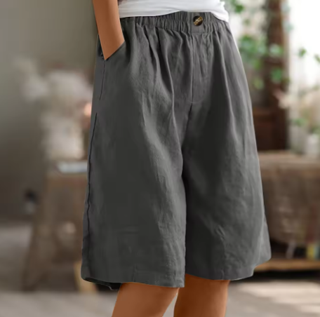 Fleur De Luxe - Short Ample en Coton