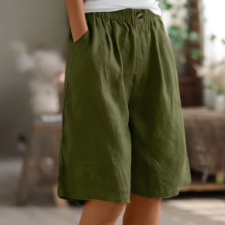 Fleur De Luxe - Short Ample en Coton