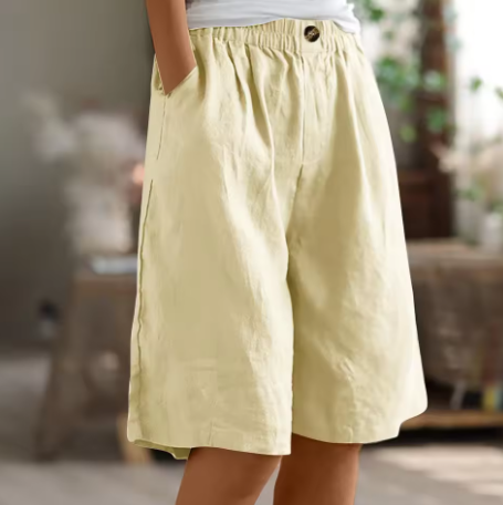 Fleur De Luxe - Short Ample en Coton