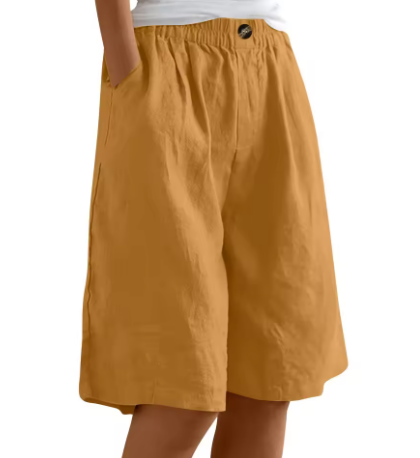 Fleur De Luxe - Short Ample en Coton