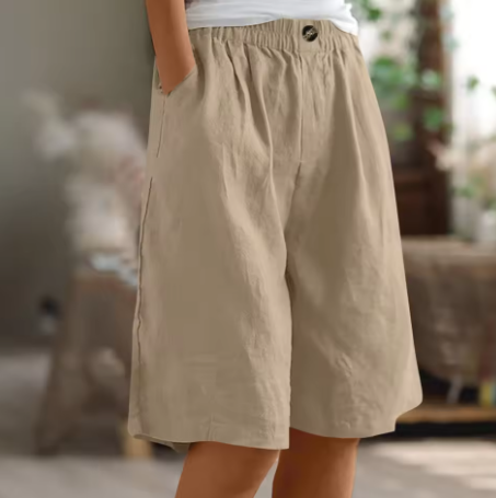 Fleur De Luxe - Short Ample en Coton