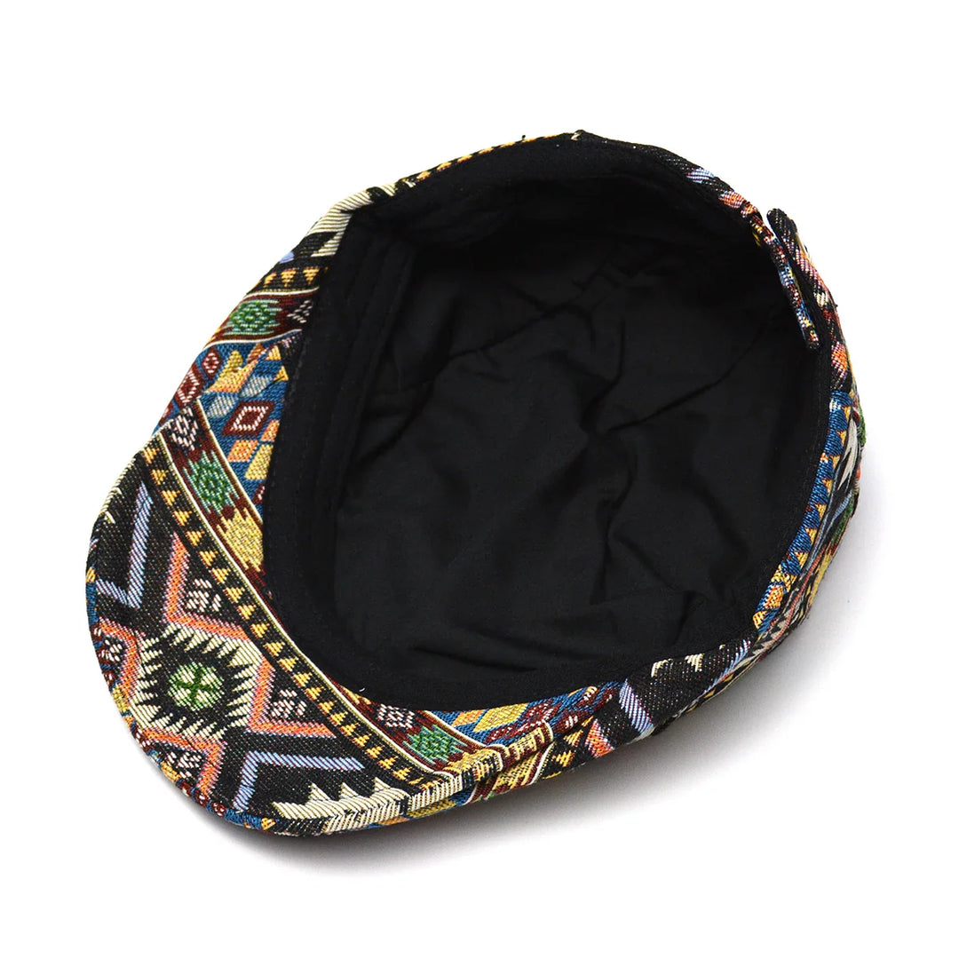 Fleur De Luxe - Casquette Béret Tapisserie