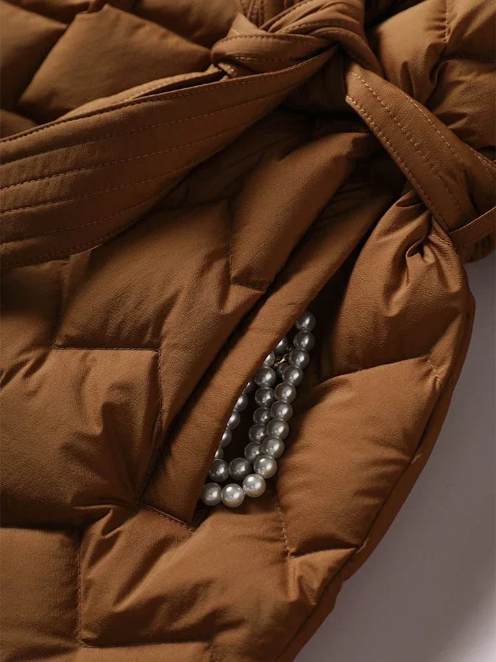 Françoise | Manteau Matelassé Élégant