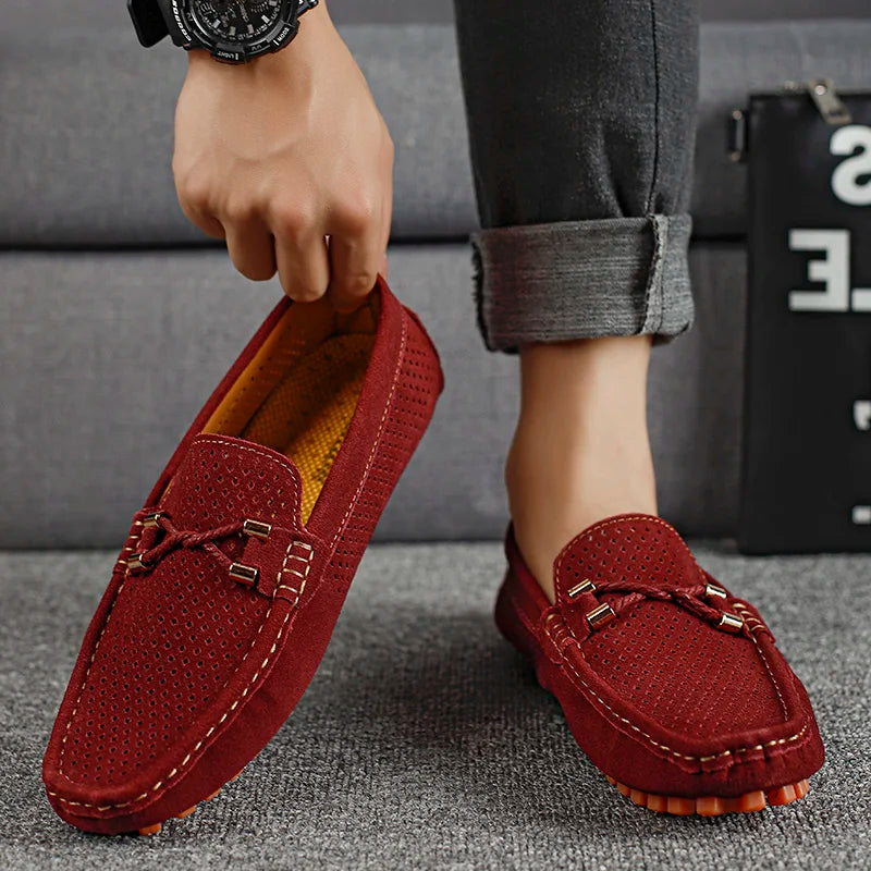 Fleur De Luxe | Chaussures en cuir respirant