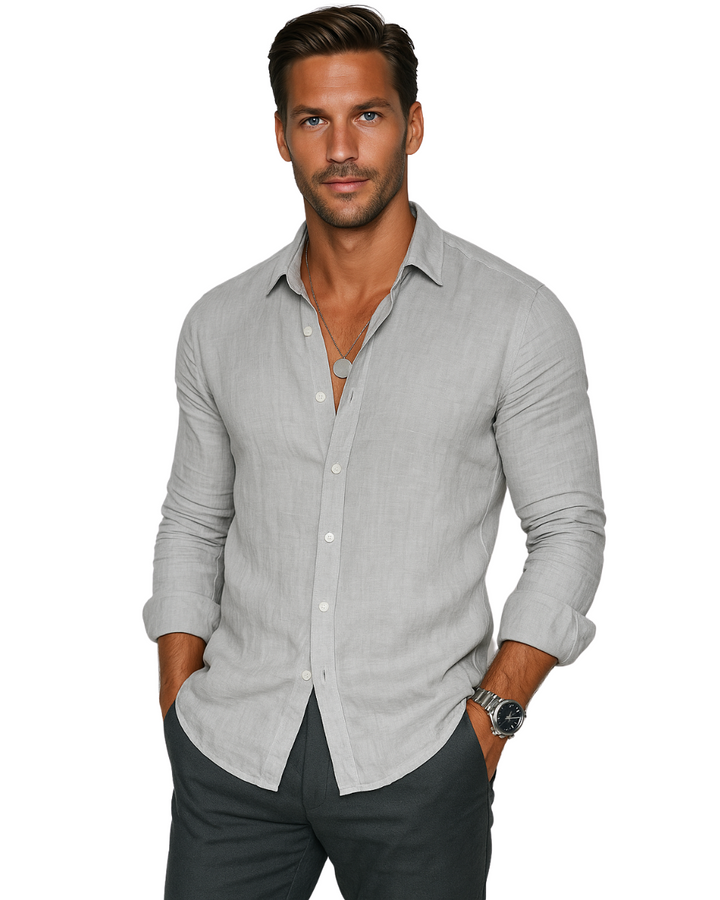 Fleur De Luxe - Chemise décontractée pour homme