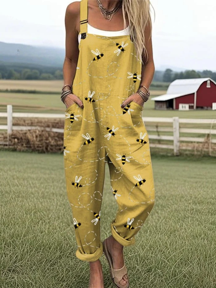 Fleur De Luxe - Combinaison Vintage Légère