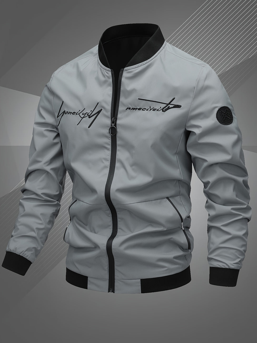 Fleur De Luxe - Veste Streetwear Zippée Homme