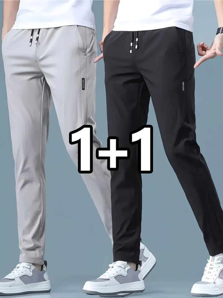 Fleur De Luxe - Pack 1+1 Pantalons Homme