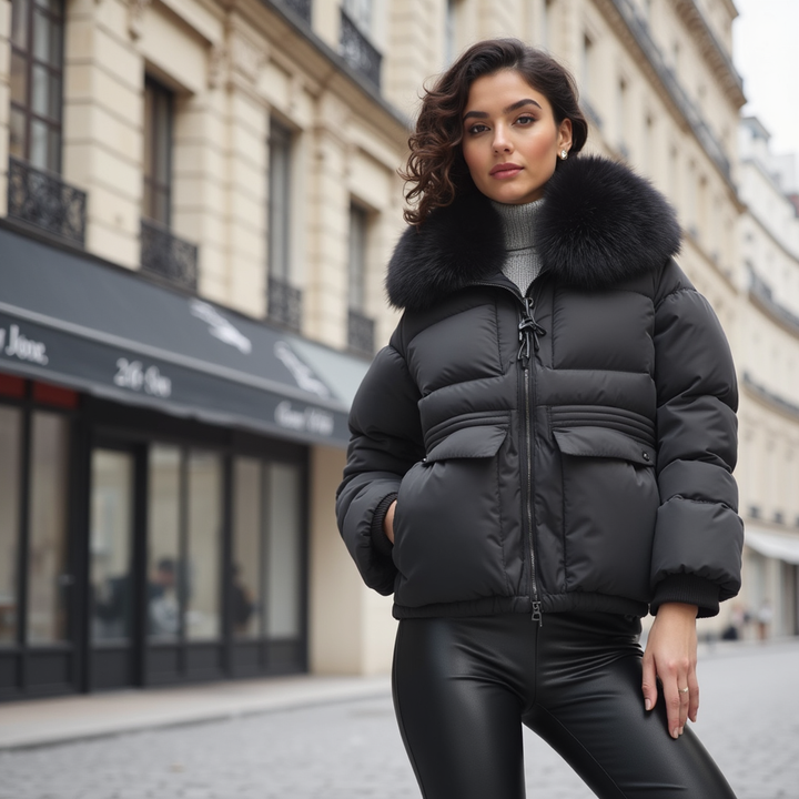 CHARLENE | Doudoune glamour