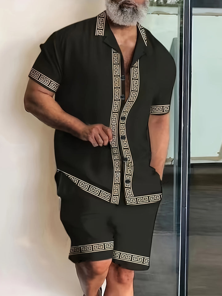 Fleur De Luxe - Ensemble Homme Motif Royal