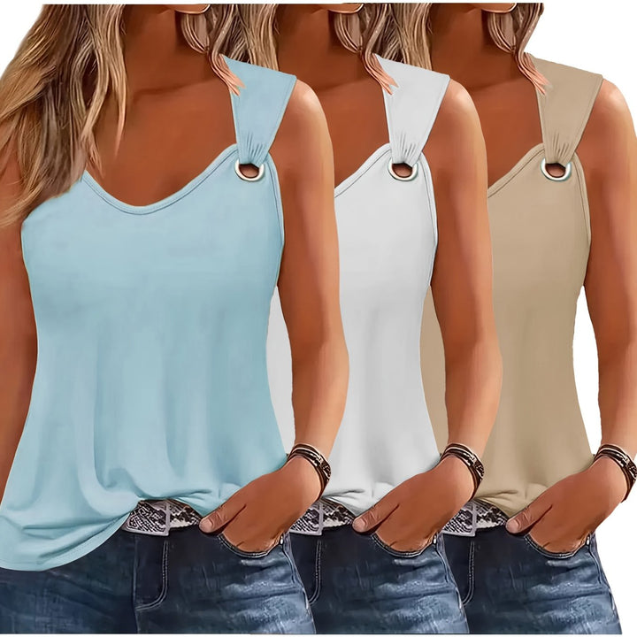 Fleur De Luxe - Robe Ample Mi-Longue (3 pièces)