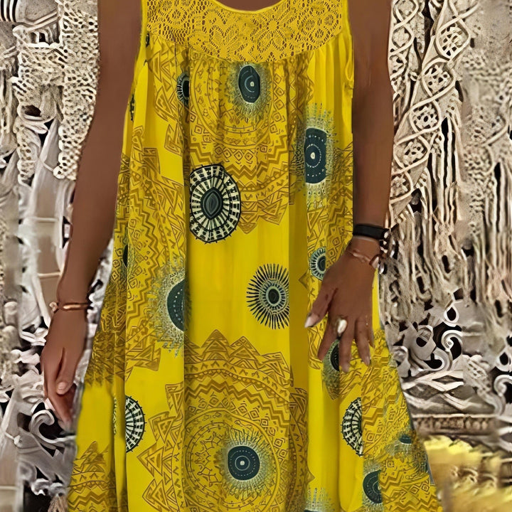 Fleur De Luxe - Robe Bohème Évasée