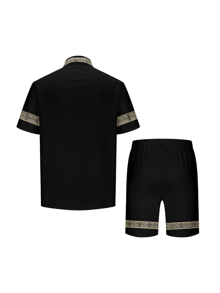 Fleur De Luxe - Ensemble Homme Motif Royal