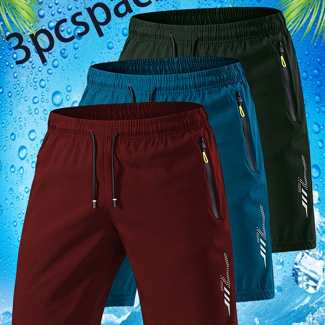 Fleur De Luxe - Pack de 3 Shorts Sport Homme
