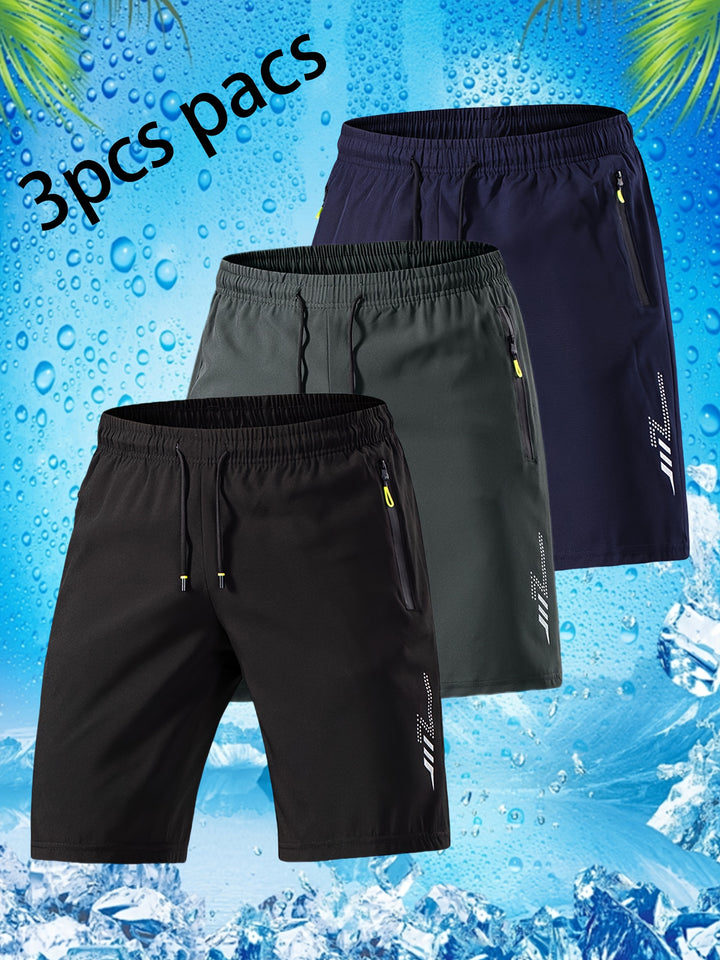 Fleur De Luxe - Pack de 3 Shorts Sport Homme