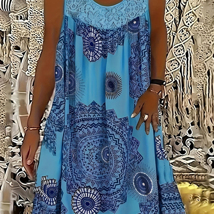 Fleur De Luxe - Robe Bohème Évasée