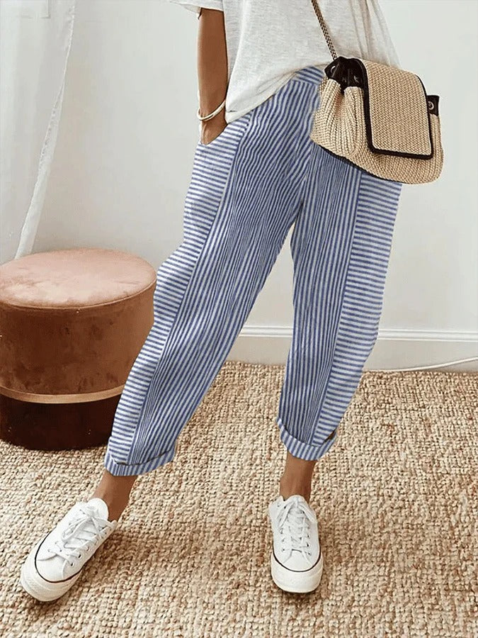 Fleur De Luxe - Lore - Pantalon Rayé