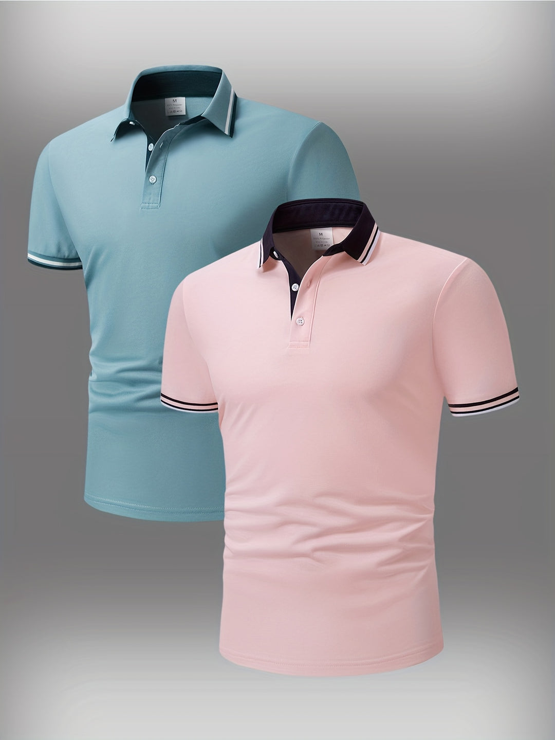 Fleur De Luxe - Pack de 2 Polos Homme