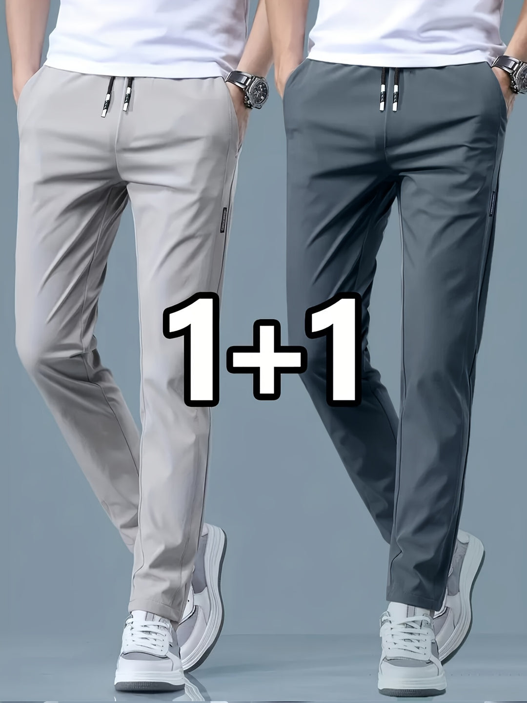 Fleur De Luxe - Pack 1+1 Pantalons Homme