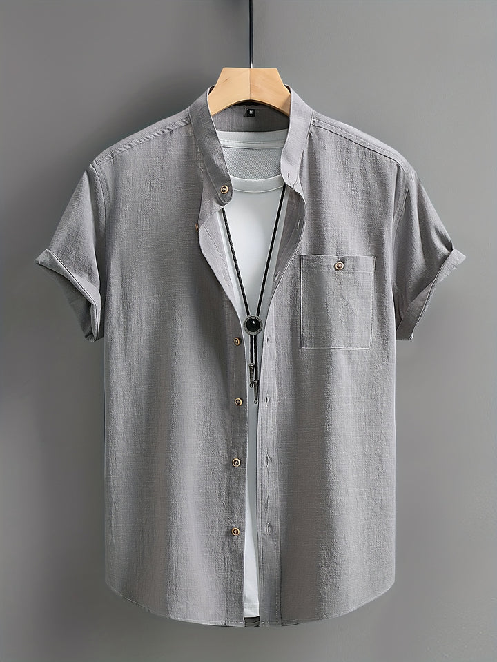 Fleur De Luxe - Chemise Décontractée Homme