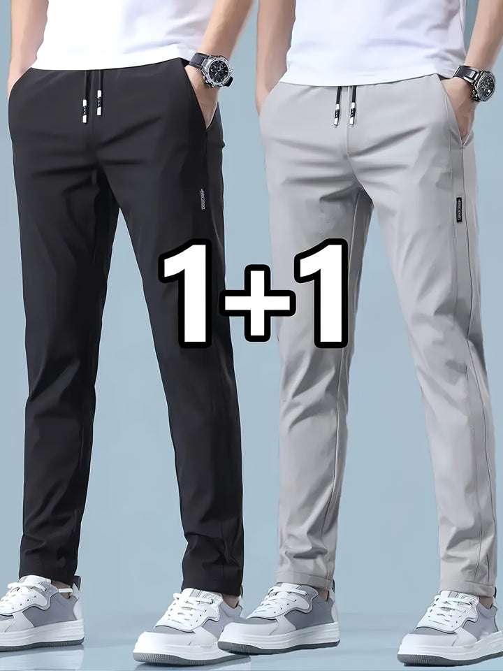 Fleur De Luxe - Pack 1+1 Pantalons Homme