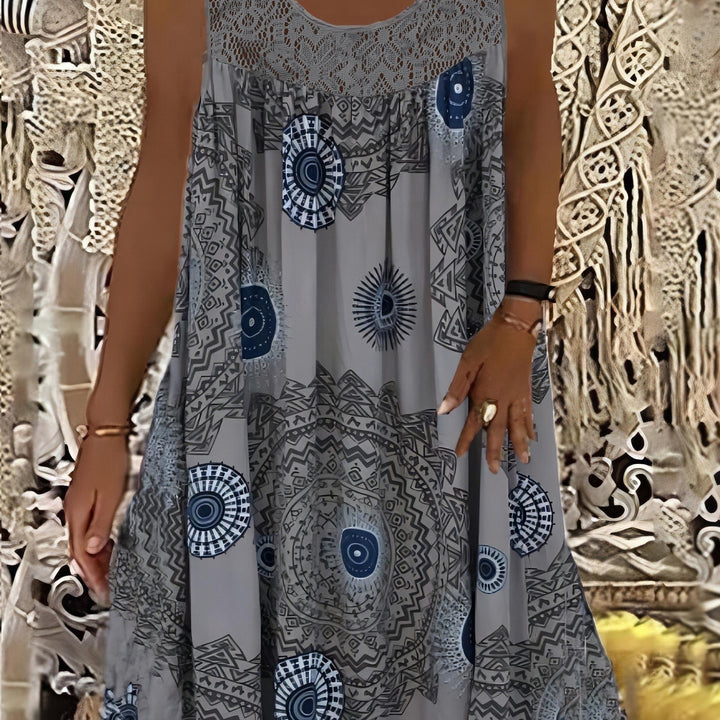 Fleur De Luxe - Robe Bohème Évasée
