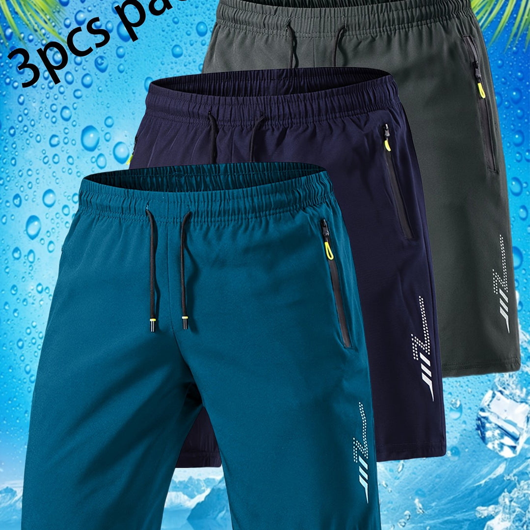 Fleur De Luxe - Pack de 3 Shorts Sport Homme