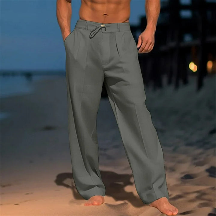 Fleur De Luxe - Pantalon Plage Homme Cordon