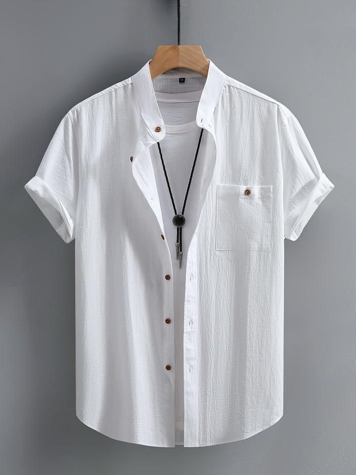 Fleur De Luxe - Chemise Décontractée Homme