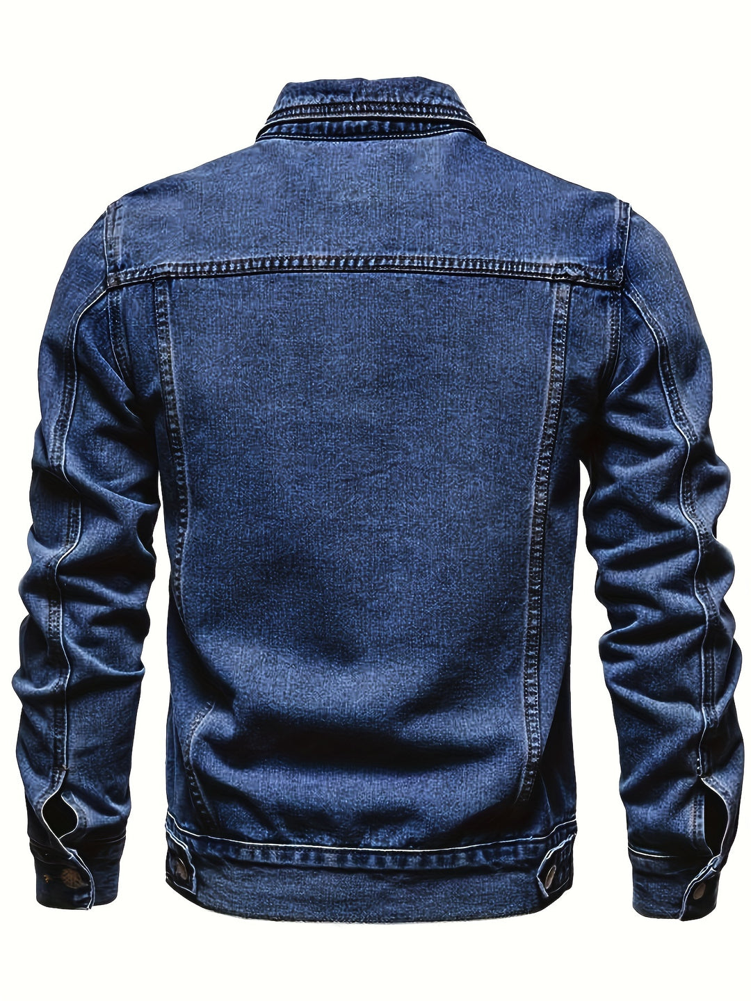 Fleur De Luxe - Veste en Jean Classique pour Homme