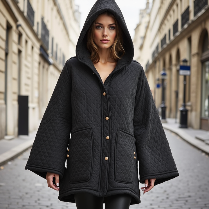 Monique | Veste Boutonnée Chaude