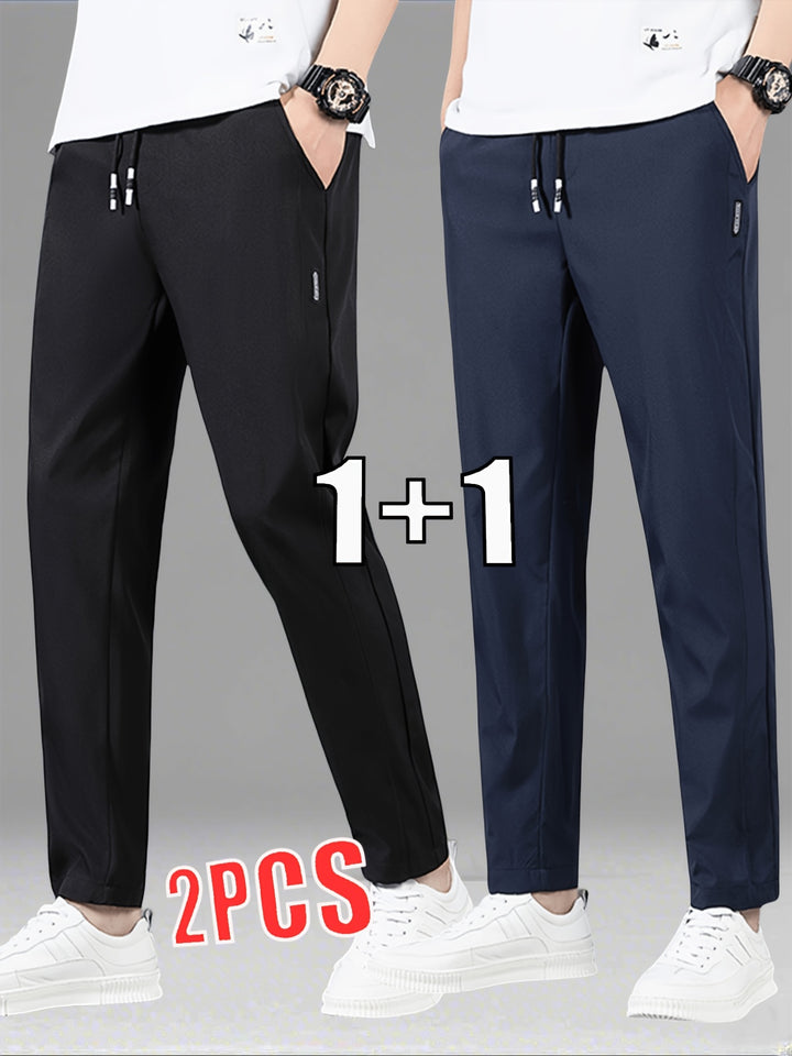 Fleur De Luxe - Pack 1+1 Pantalons Homme