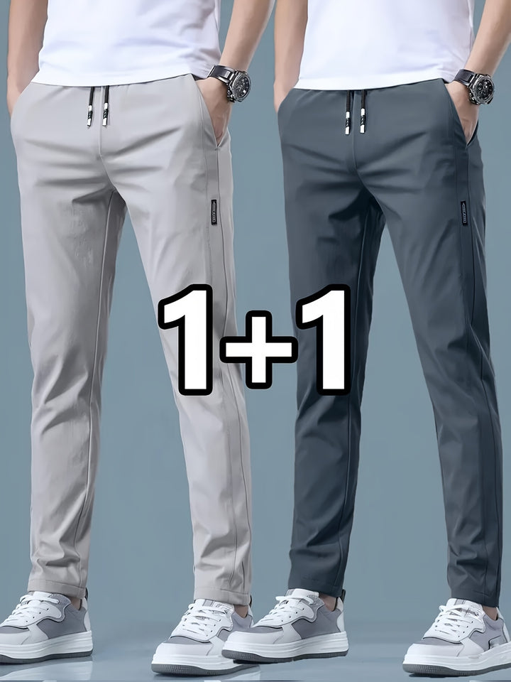 Fleur De Luxe - Pack 1+1 Pantalons Homme