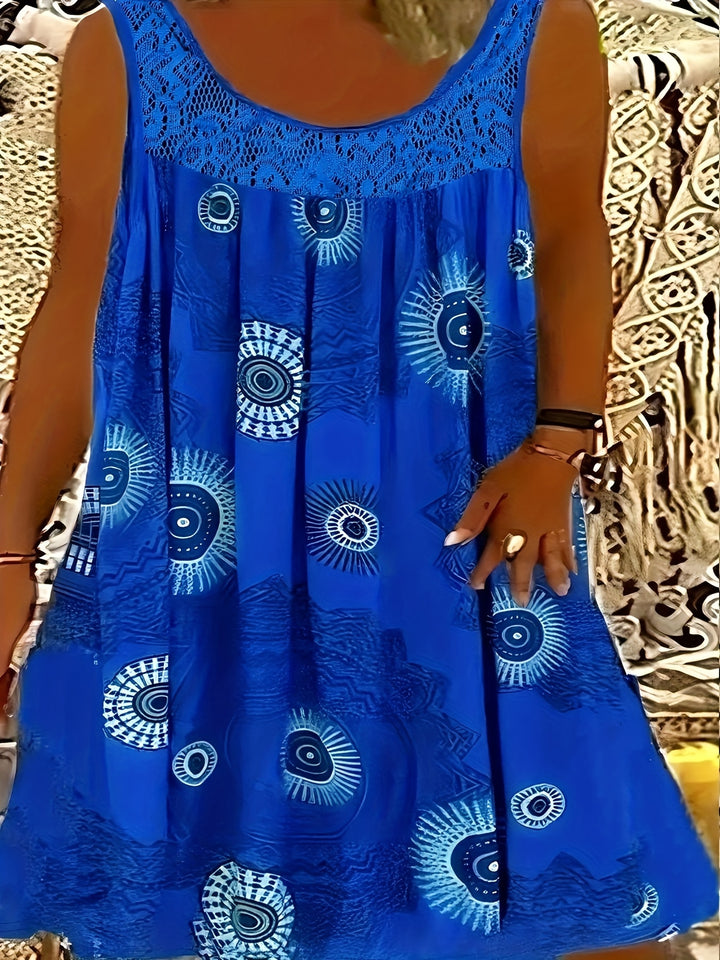 Fleur De Luxe - Robe Bohème Évasée