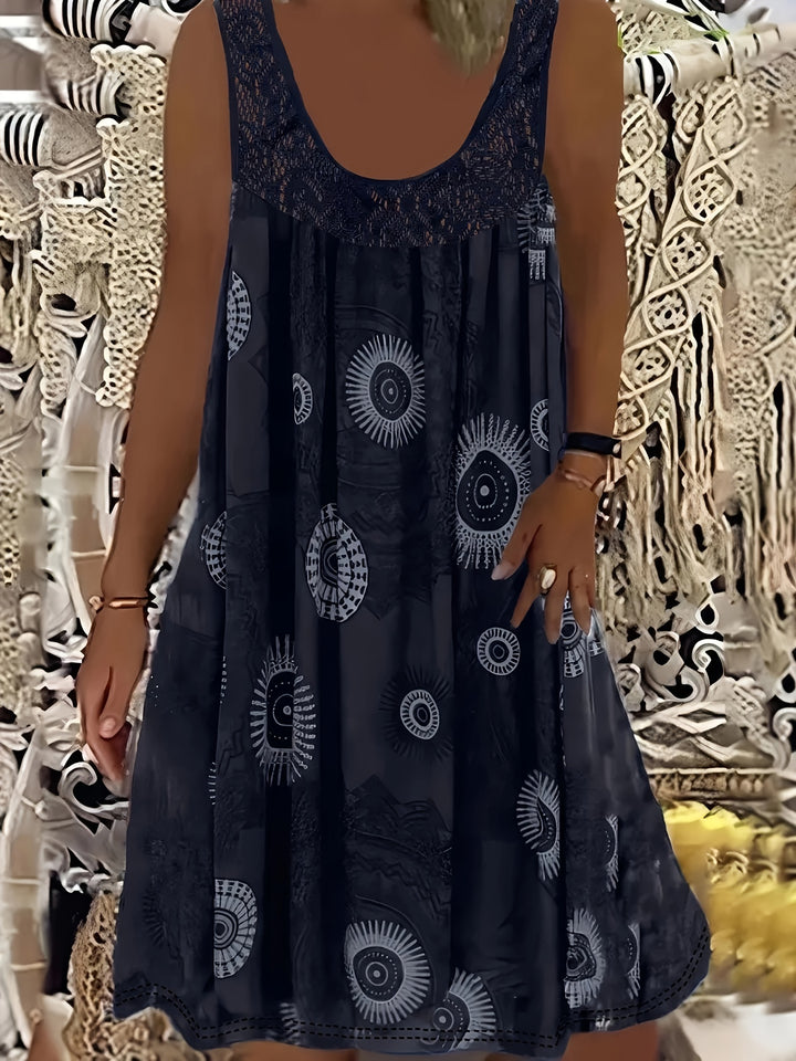 Fleur De Luxe - Robe Bohème Évasée