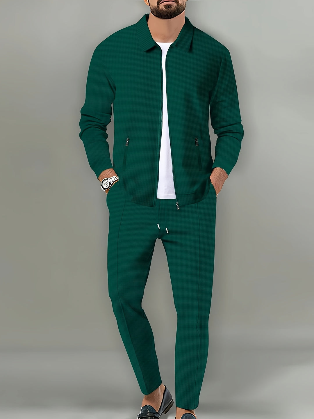 Fleur De Luxe - Ensemble Costume Décontracté Homme