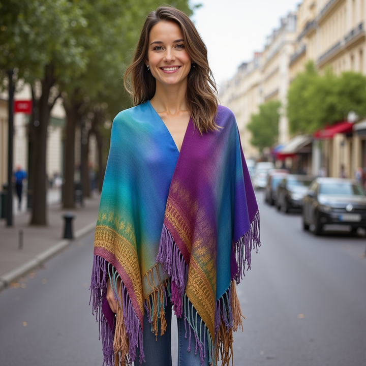 Janan - Écharpe en cachemire luxueusement douce