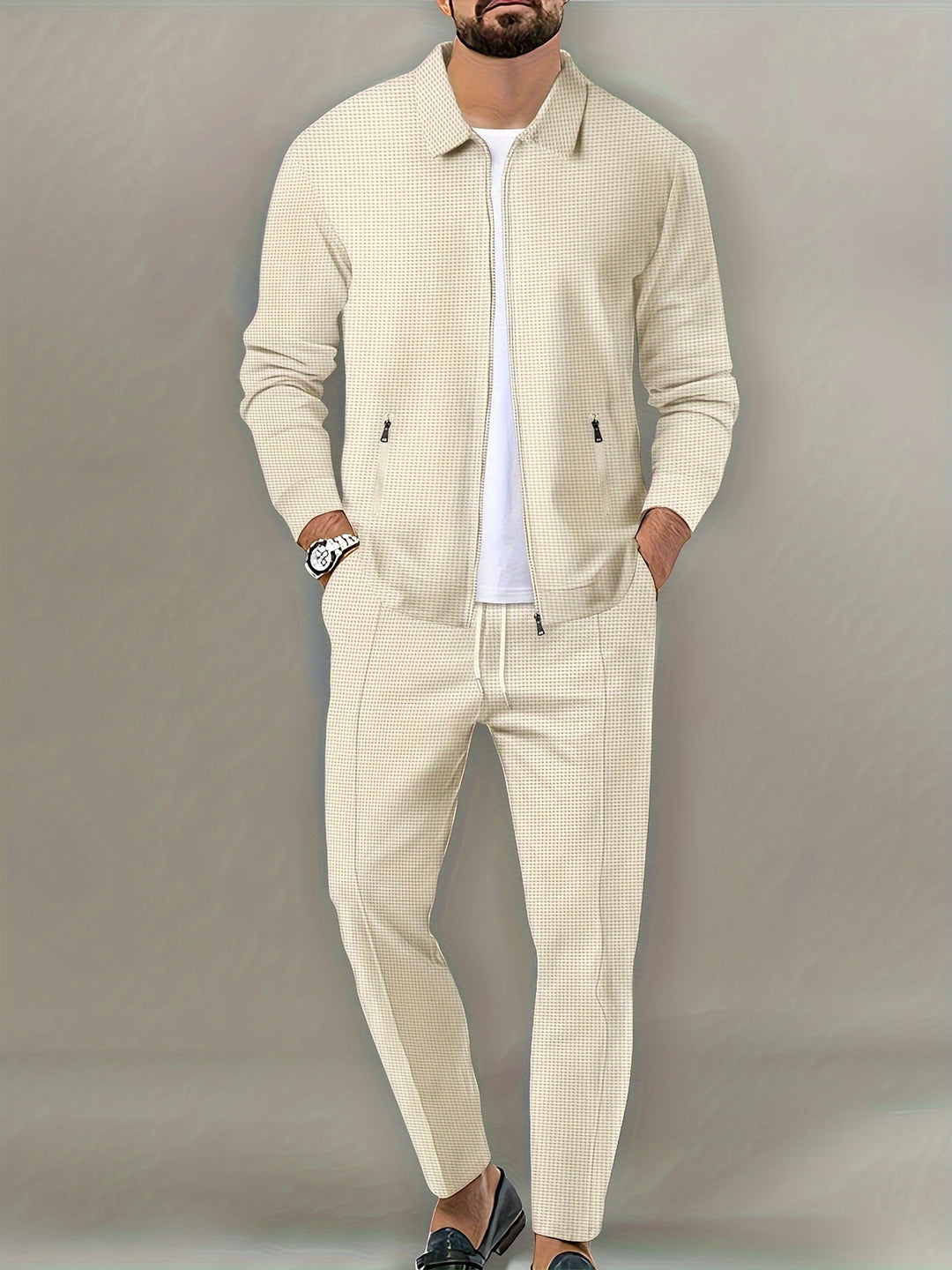 Fleur De Luxe - Ensemble Costume Décontracté Homme