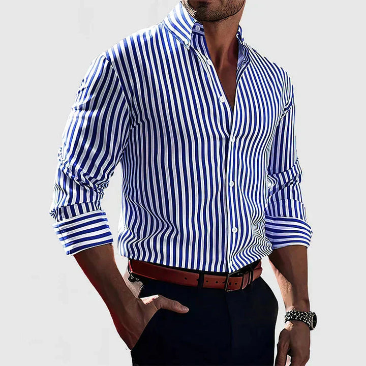 Fleur De Luxe - Chemise Rayée Élégante
